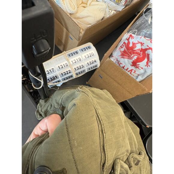 Free People Military Jacket Womens Large Green Not Your Brothers Surplus Outdoor - Picture 8 of 8